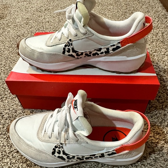 Nike Shoes - COPY - Nike Waffle debut leopard accent!